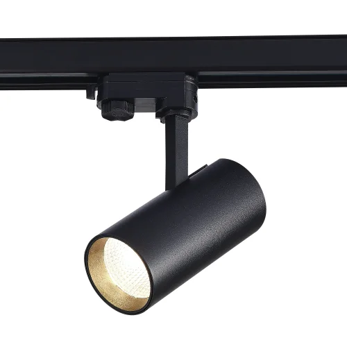 Трековый светильник трёхфазный LED ST661.436.20 ST-Luce чёрный для шинопроводов серии ST661 чёрный