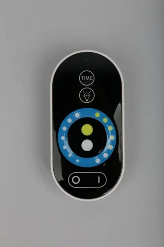 Люстра с пультом LED Ittiri OML-49407-123 Omnilux белая на 1 лампу, основание белое в стиле хай-тек с пультом фото 2