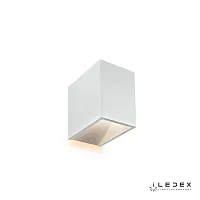 Бра LED Alkor ZD8084S-6W WH iLedex белый 1 лампа, основание белое в стиле современный хай-тек 