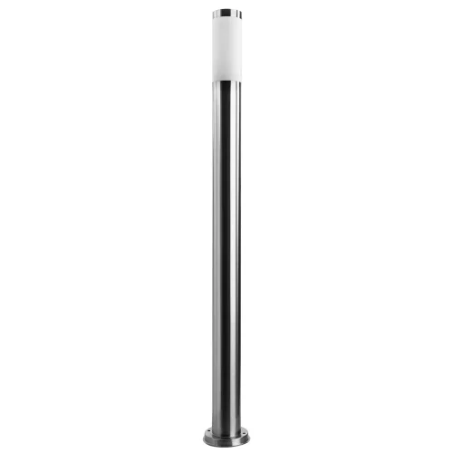 Парковый светильник Salire A3157PA-1SS Arte Lamp уличный IP44 матовый серебро на 1 лампу, плафон белый в стиле современный E27