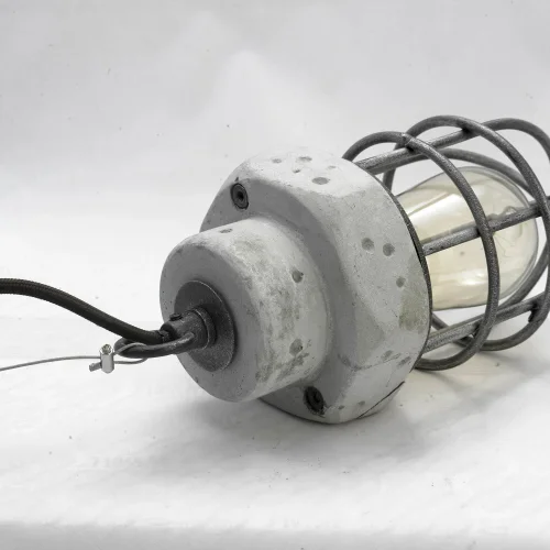 Светильник подвесной лофт Commack GRLSP-9691 Lussole без плафона 1 лампа, основание серое в стиле лофт  фото 3