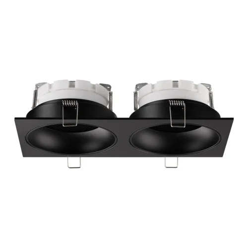 Светильник точечный Gemini 371008 Novotech чёрный на 2 лампы, основание чёрное в стиле современный хай-тек прямоугольный фото 7 Светильник точечный Gemini 371008 Novotech чёрный на 2 лампы, основание чёрное в стиле современный хай-тек прямоугольный фото 7