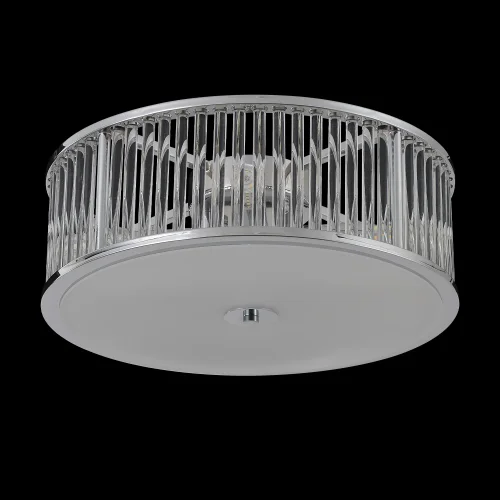 Светильник потолочный AVENUE PL4 CHROME Crystal Lux прозрачный на 4 лампы, основание хром в стиле классический современный фото 2
