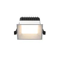 Светильник точечный LED Okno DL056-8W3-4-6K-W Maytoni белый на 1 лампу, основание белое в стиле хай-тек современный 