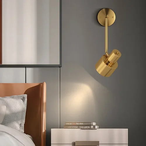 Настенный светильник INGDIS Black 208267-23 ImperiumLoft белый на 1 лампу, основание чёрное в стиле современный фото 12