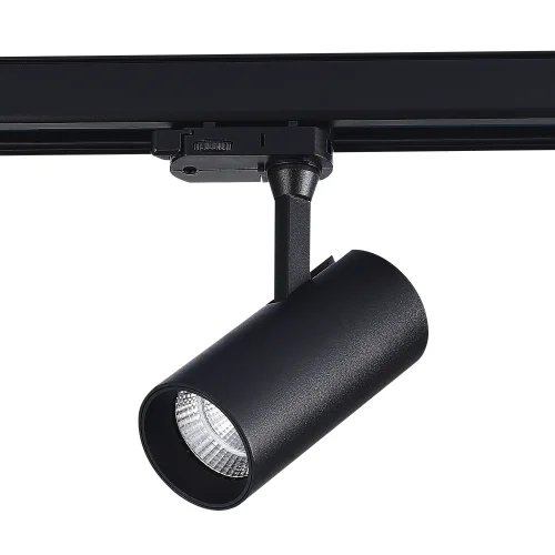 Трековый светильник LED трёхфазный ST661.446.10 ST-Luce чёрный для шинопроводов серии Трехфазная трековая система фото 2
