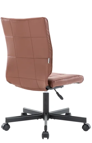 Операторское кресло EP-300 Экокожа Коричневый EP 300 PU Brown Everprof, коричневый шоколад/экокожа, ножки//, размеры - 840*955***430* фото 4