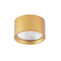 Светильник накладной LED CLT 525C95 GO 4000K Crystal Lux золотой 1 лампа, основание золотое в стиле модерн круглый