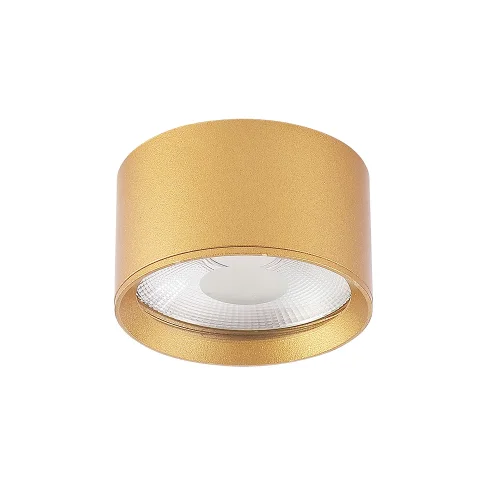 Светильник накладной LED CLT 525C95 GO 4000K Crystal Lux золотой 1 лампа, основание золотое в стиле современный круглый