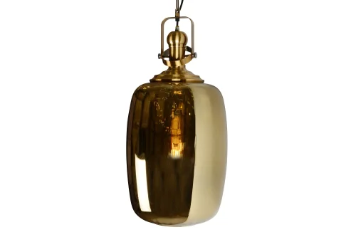 Светильник подвесной Edition A1509/300/C3 GD iLamp золотой 1 лампа, основание золотое в стиле современный выдувное фото 4