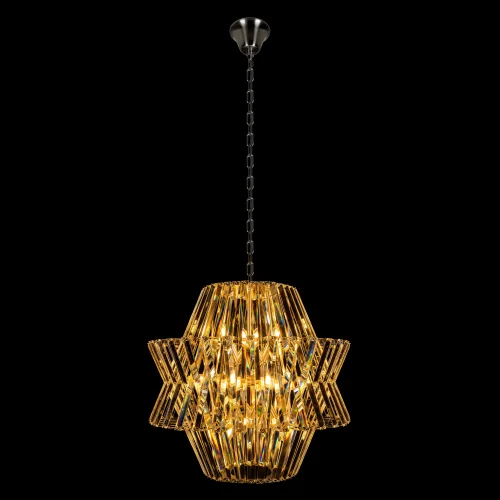 Люстра подвесная Милагро / Milagro 10578/550 LOFT IT прозрачная на 14 ламп, основание никель в стиле современный фото 2 Люстра подвесная Милагро / Milagro 10578/550 LOFT IT прозрачная на 14 ламп, основание никель в стиле современный фото 2