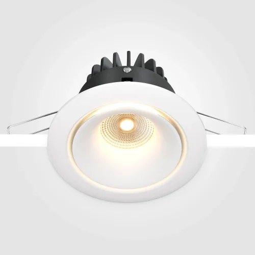 Светильник точечный LED Zoom DL031-2-L12W Maytoni белый 1 лампа, основание белое в стиле модерн  фото 6