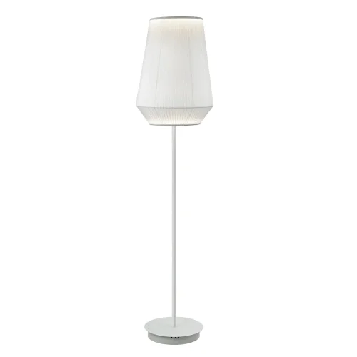 Торшер LED 0525FL-1WT Milosh Tendence  белый 1 лампа, основание белое в стиле современный американский
