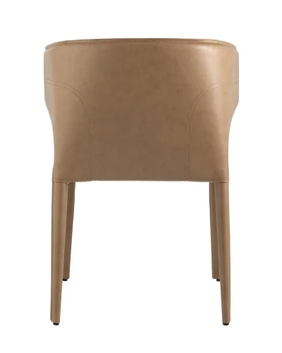 Стул Арманд, экокожа, коричневый УТ000025609 Stool Group, коричневый/экокожа, ножки/металл/коричневый, размеры - ****575*555 фото 3