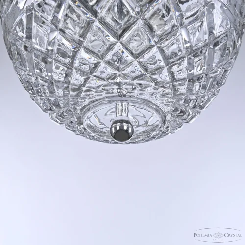 Светильник подвесной 5480/20 Ni Clear/M-1F Bohemia Ivele Crystal прозрачный 3 лампы, основание никель в стиле классический  фото 6