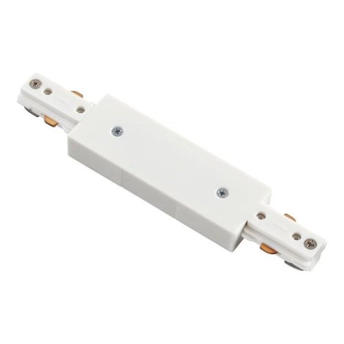 Соединитель с токопроводом 135004 Novotech белый в стиле современный для светильников серии Spot однофазный трехжильный