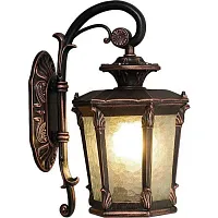 Настенный светильник Amur 4692-NW Nowodvorski уличный IP23 бронзовый 1 лампа, плафон белый в стиле классический E27