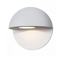 Настенный светильник LED Mezzo O033WL-L3W3K Maytoni уличный IP54 белый 1 лампа, плафон белый в стиле хай-тек LED