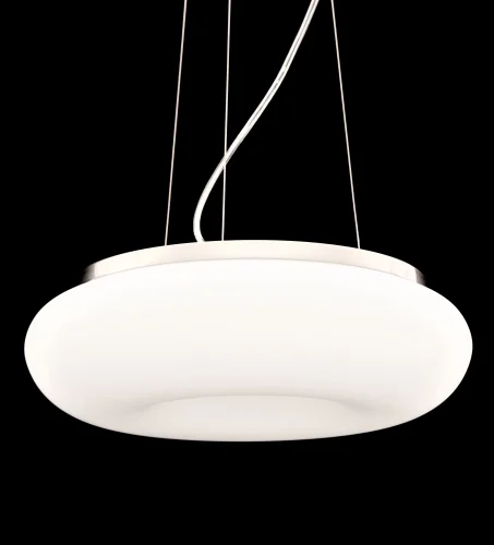 Светильник подвесной Biante LDP 1104-480 Lumina Deco белый 4 лампы, основание серебряное в стиле современный  фото 2