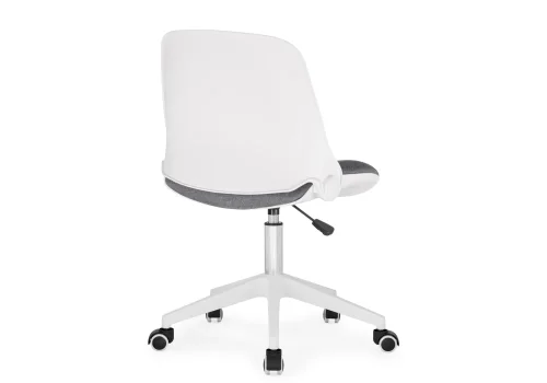 Компьютерное кресло Zarius gray / white 15612 Woodville, серый/ткань, ножки/пластик/белый, размеры - *930***580*580 фото 5