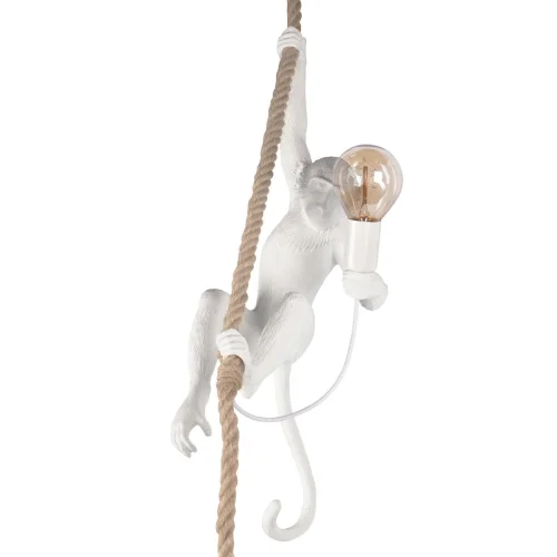 Светильник подвесной Monkey 10314P LOFT IT без плафона 1 лампа, основание белое в стиле современный животные фото 5