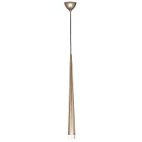 Светильник подвесной PUNTO 807013 Lightstar бежевый белый 1 лампа, основание бежевое в стиле арт-деко трубочки