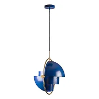 Светильник подвесной Multi-lite LOFT9915-IND LOFT IT голубой синий 1 лампа, основание синее голубое в стиле современный лофт 
