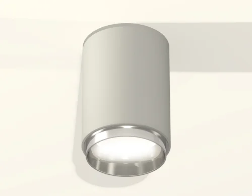 Светильник накладной Techno spot XS6314022 Ambrella light серый 1 лампа, основание серое в стиле современный круглый фото 3