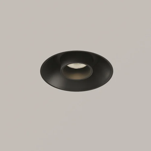 Светильник точечный LED Focus T C140TRS-L200-7W3K-B Maytoni чёрный на 1 лампу, основание чёрное в стиле современный хай-тек для затирки круглый трубочки фото 14