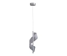 Светильник подвесной LED Илина 08042-1A,02 Kink Light прозрачный 1 лампа, основание хром в стиле хай-тек современный 