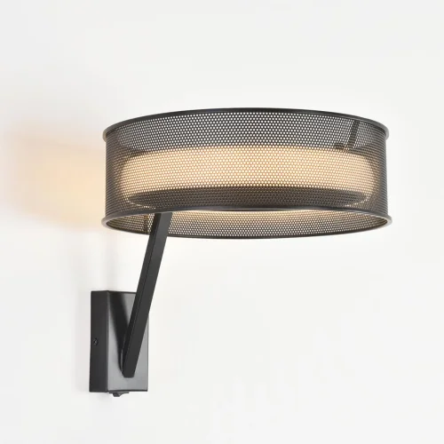 Бра с выключателем LED Alva 8370/15WL Lumion чёрный на 1 лампу, основание чёрное в стиле лофт фото 6