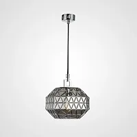 Светильник подвесной LITA Серый 179610-26 ImperiumLoft серый на 1 лампу, основание хром в стиле современный лофт Светильник подвесной LITA Серый 179610-26 ImperiumLoft серый на 1 лампу, основание хром в стиле современный лофт