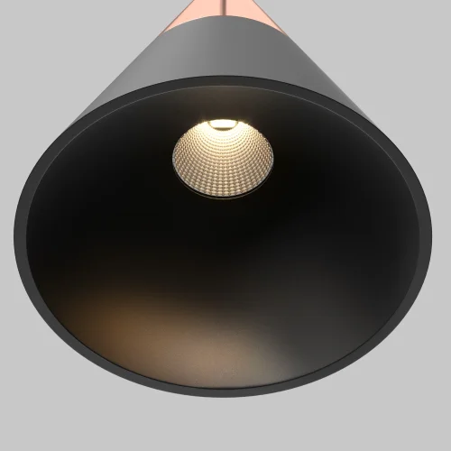 Трековый светильник Cono Elasity 3000К 7Вт 38° Elasity IP TR166-1-7W3K-M-B Maytoni чёрный для шинопроводов серии Magnetic track system Elasity чёрный фото 3
