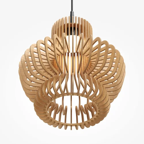 Светильник подвесной LED MOD465PL-L12BK3 Namiki Maytoni бежевый коричневый на 1 лампу, основание чёрное в стиле современный кантри фото 2 Светильник подвесной LED MOD465PL-L12BK3 Namiki Maytoni бежевый коричневый на 1 лампу, основание чёрное в стиле современный кантри фото 2