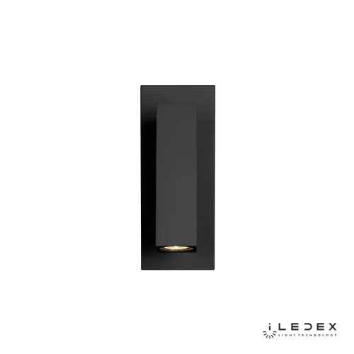 Бра с выключателем LED Swag 6409 BK iLedex чёрный на 1 лампа, основание чёрное в стиле современный хай-тек для чтения фото 2
