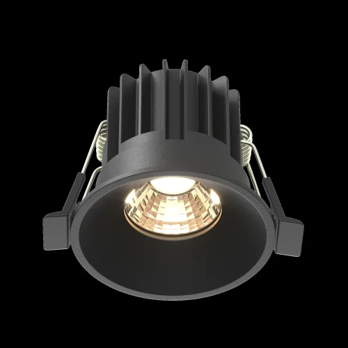 Светильник точечный LED Round DL058-7W3K-B Maytoni чёрный на 1 лампу, основание в стиле современный фото 11