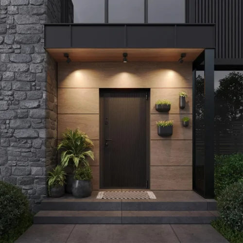 Настенный светильник LED уличный Focus 359587 Novotech уличный IP65 чёрный на 1 , плафон чёрный в стиле минимализм хай-тек современный LED фото 5