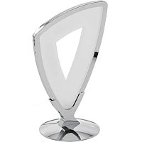 Настольная лампа LED AMONDE 95223 Eglo серая белая 1 лампа, основание серое хром металл в стиле минимализм хай-тек 