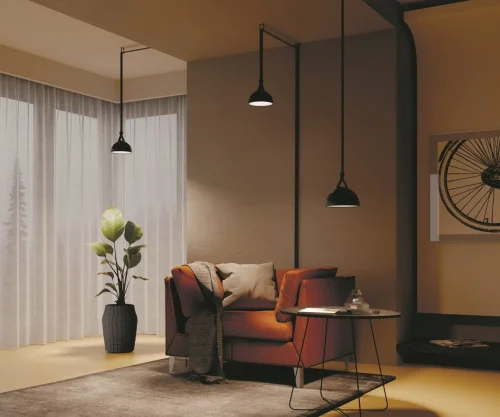 Подвесной светильник Bowl 4000K 20Вт 120° Pendant system Parity TR126B-20W4K-B Maytoni чёрный для шинопроводов серии Pendant system Parity чёрный фото 3