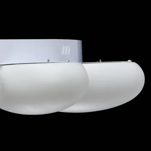 Люстра потолочная LED с пультом Мадлен 424012301 DeMarkt белая на 1 лампа, основание белое в стиле современный хай-тек с пультом фото 11