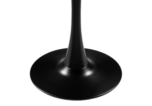 Стол деревянный Tulip 90 black 15241 Woodville столешница чёрная из мдф шпон фото 2