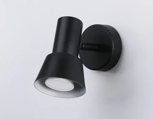 Спот с 1 лампой TA13112 Ambrella light чёрный GU10 в стиле хай-тек современный  фото 3
