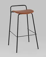 Стул барный Mantis, экокожа, коричневый УТ000038917 Stool Group, /, ножки//, размеры - *835***465*470