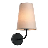 Бра Pfefferling 2364-1W Favourite бежевый 1 лампа, основание чёрное в стиле современный 