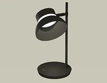 Настольная лампа офисная XB9802100 Ambrella light чёрная 1 лампа, основание чёрное металл в стиле современный хай-тек 