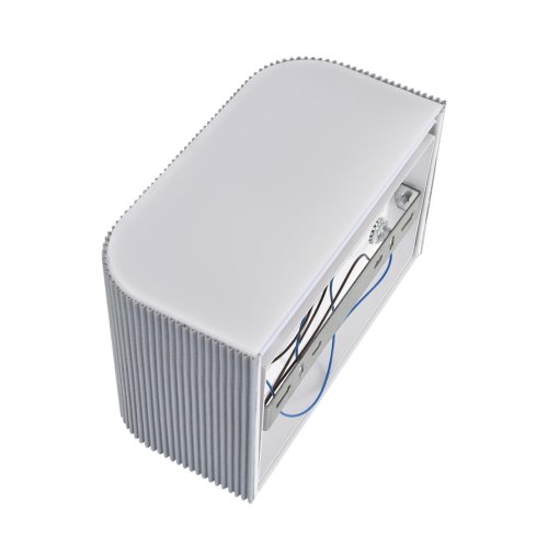 Бра Gofera 8328/2W Lumion серый на 2 лампы, основание белое в стиле современный фото 2