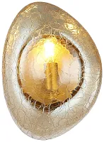 Бра Cosmik 2164/03/01W Stilfort янтарный 1 лампа, основание бронзовое в стиле современный 