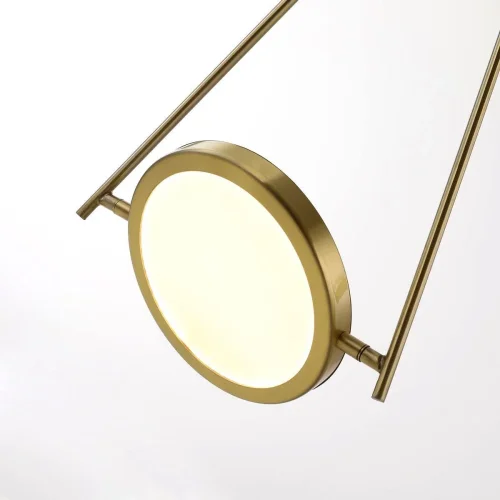 Светильник подвесной LED Fons 2776-1P Favourite белый на 1 , основание античное бронза в стиле современный фото 4