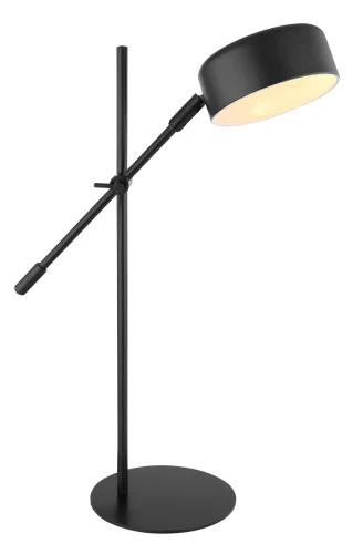 Настольная лампа Gianna 24099TB Globo чёрная 1 лампа, основание чёрное металл в стиле минимализм современный 