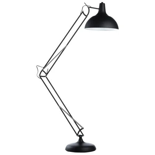 Торшер напольный  GOLIATH A2487PN-1BK Arte Lamp гибкий чёрный 1 лампа, основание чёрное в стиле современный
